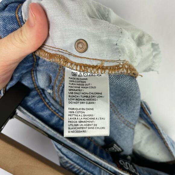 BDG | Mom High Rise Distressed Medium Wash Relaxed Fit Ankle Jeans - Picture 10 of 13